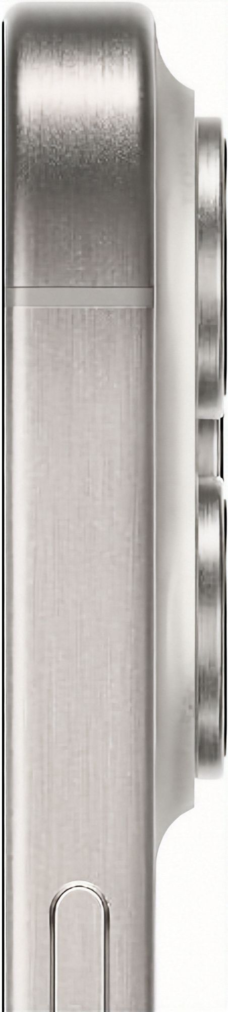 iPhone 15 Pro in White Titanium — view 4