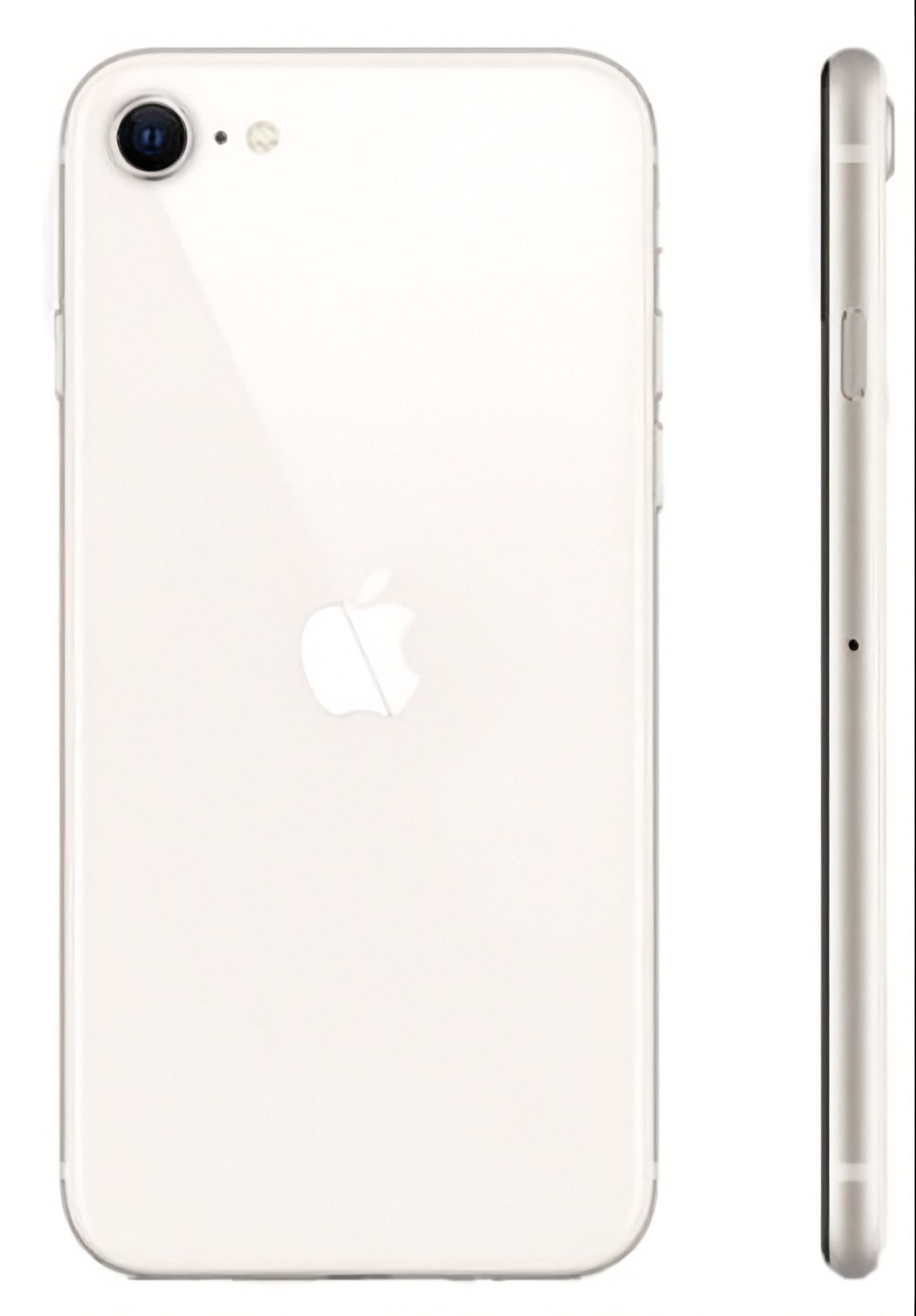 iPhone SE (2020) in White — view 5