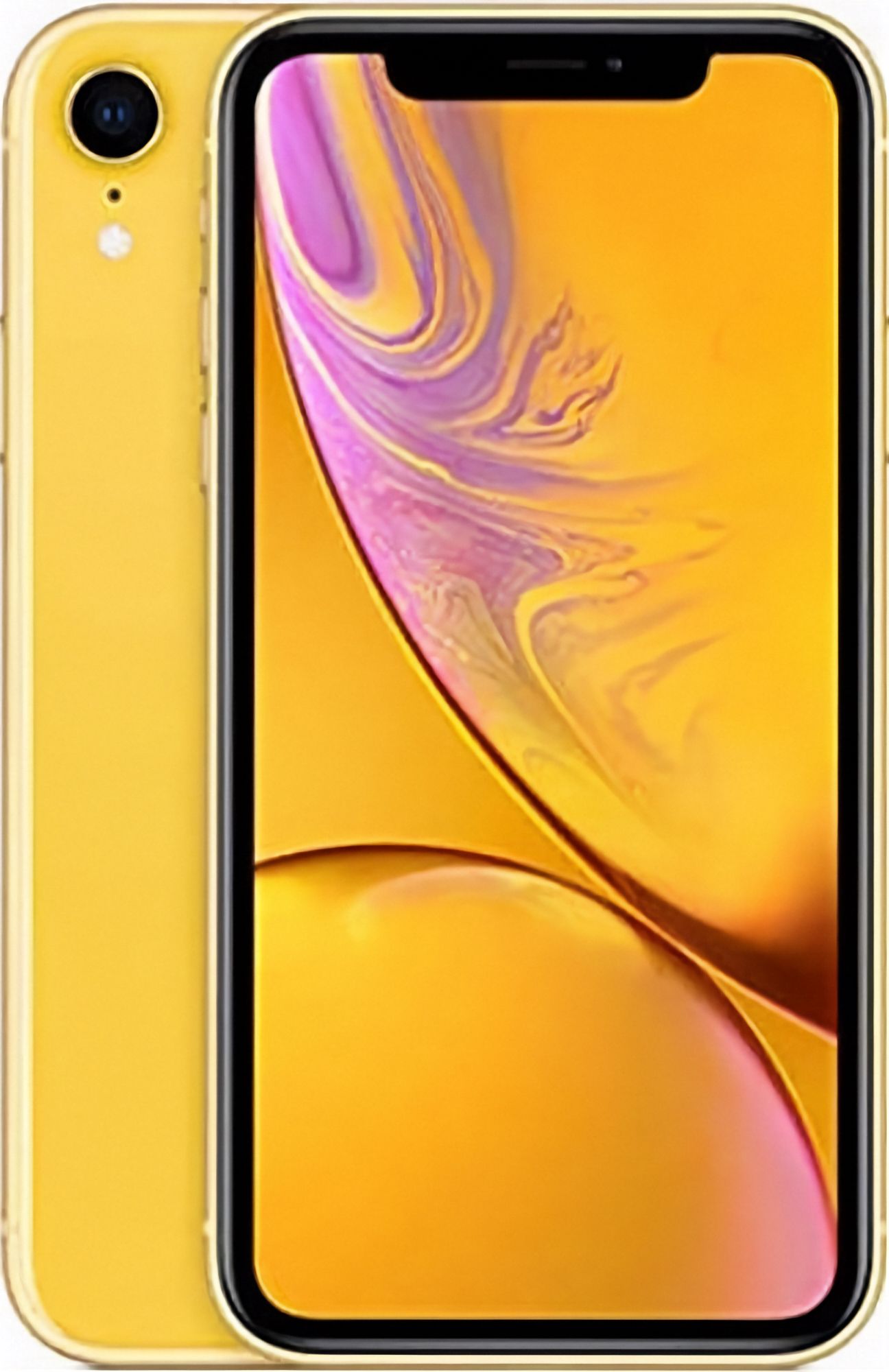 iPhone XR in Yellow — view 1