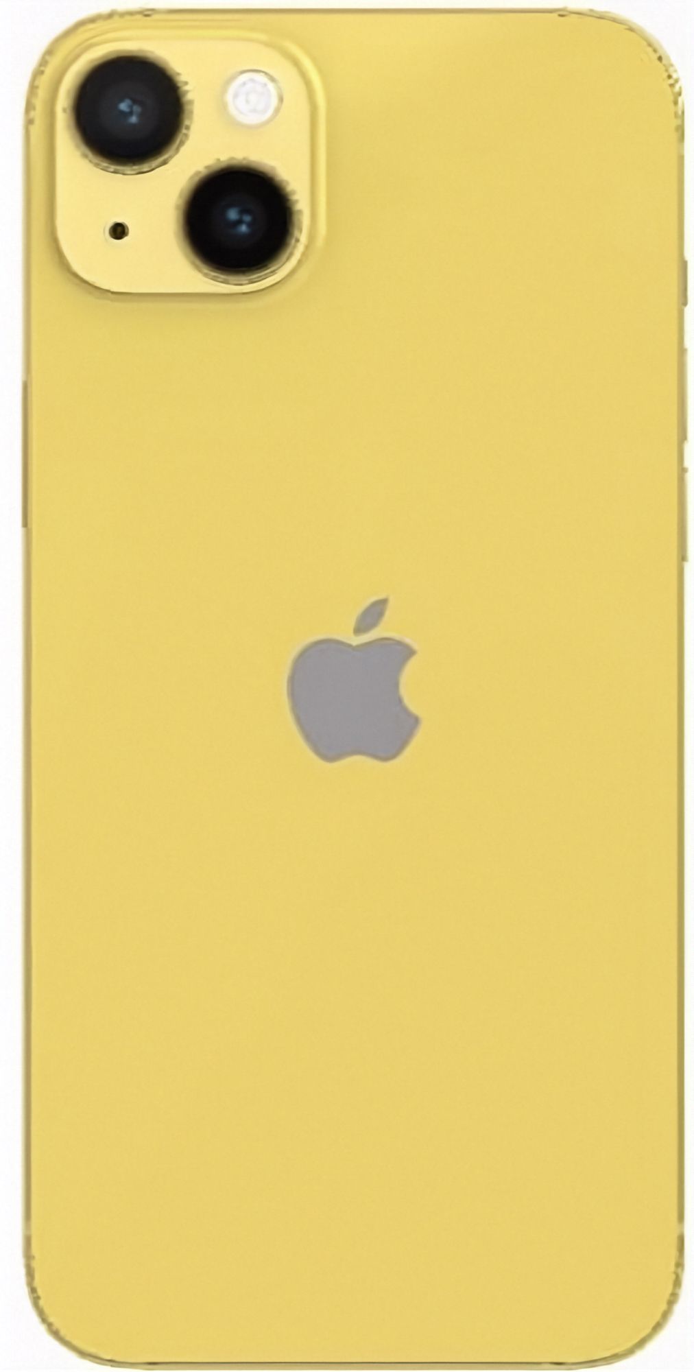 iPhone 14 in Yellow — view 3