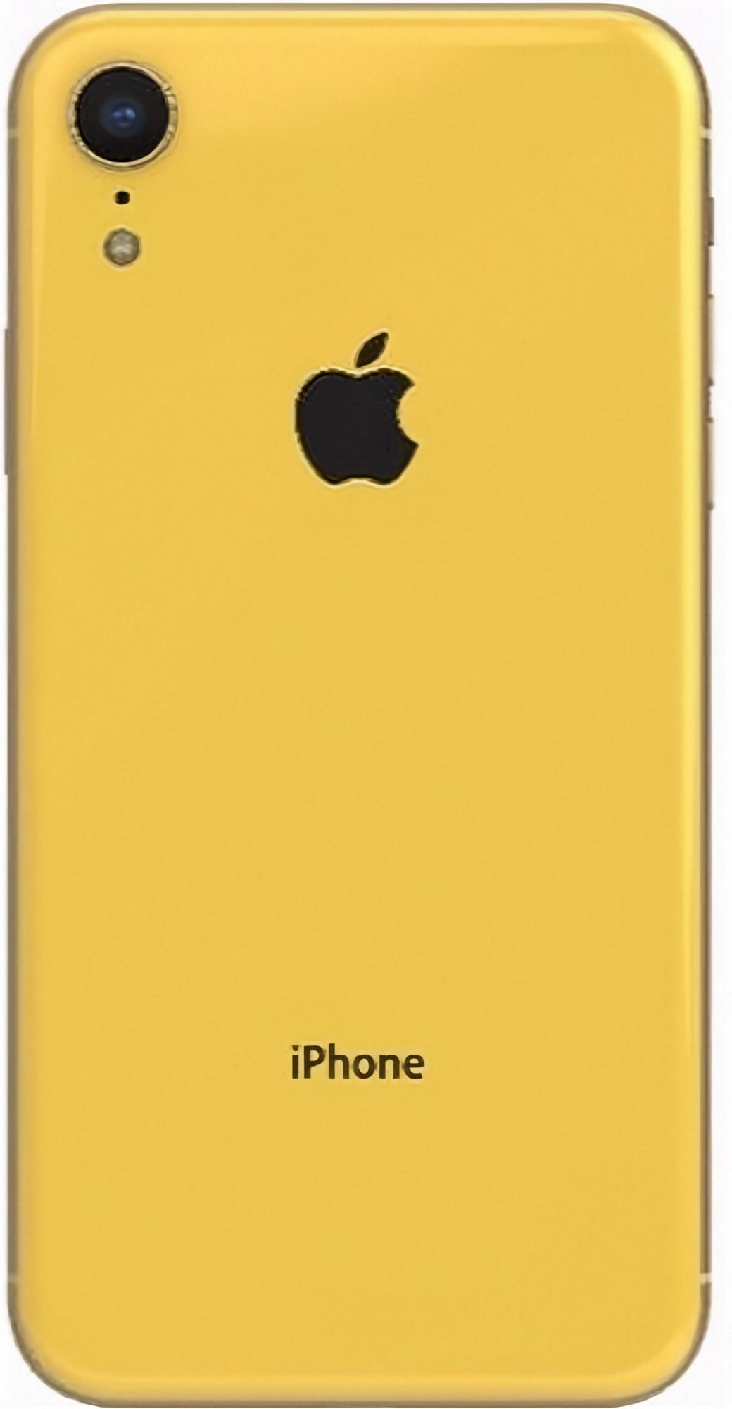 iPhone XR in Yellow — view 3