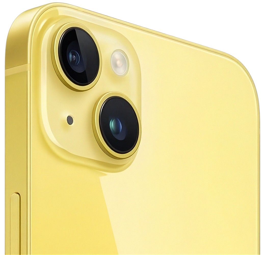 iPhone 14 in Yellow — view 4