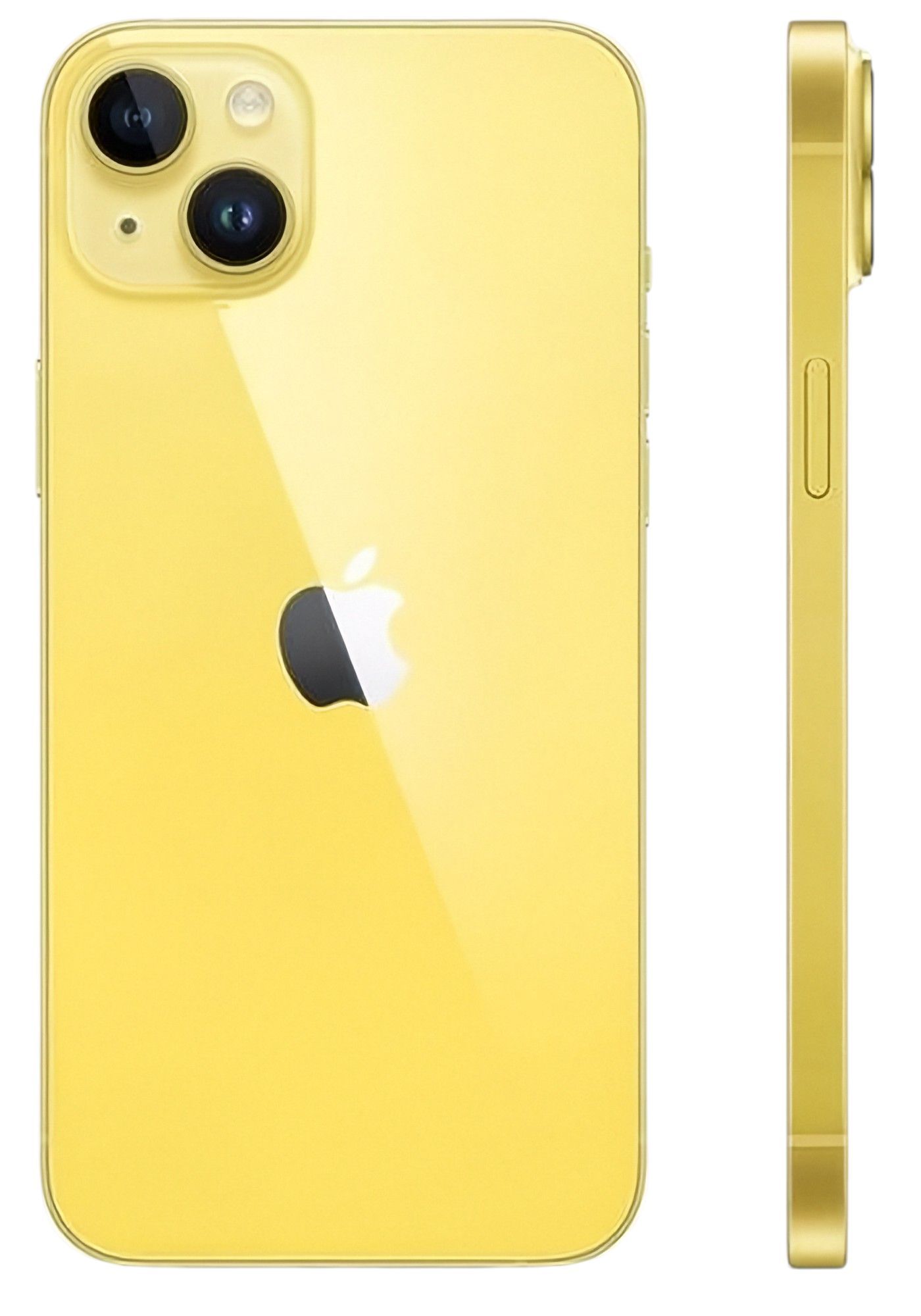 iPhone 14 in Yellow — view 5